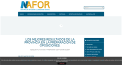 Desktop Screenshot of nafor.net