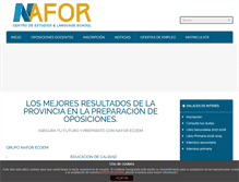 Tablet Screenshot of nafor.net